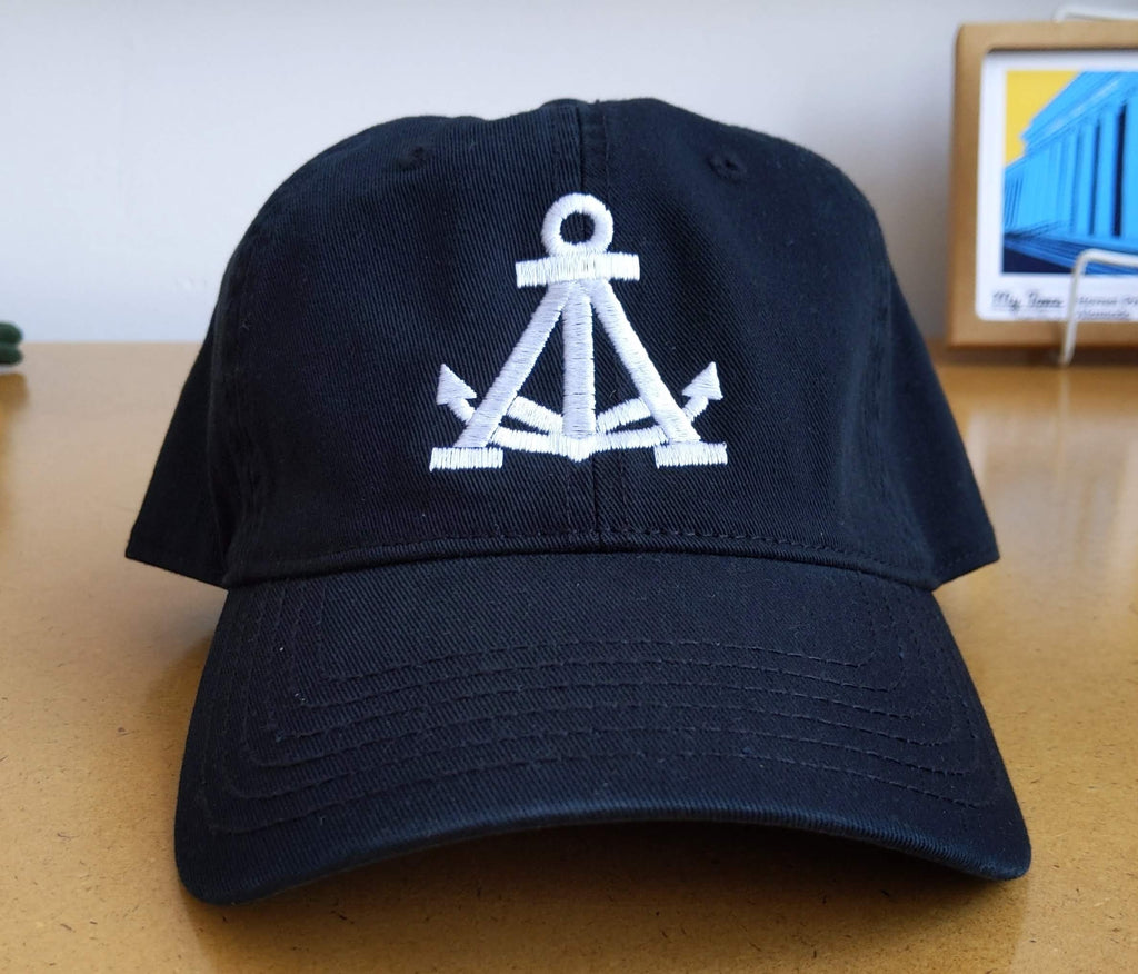Anchor Alameda (Circle) Hat Black/White